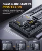 For Samsung Galaxy S23 Ultra Case with Sliding Camera Cover Dual Layer Military Grade Protection Belt-Clip Kickstand Phone Case 2