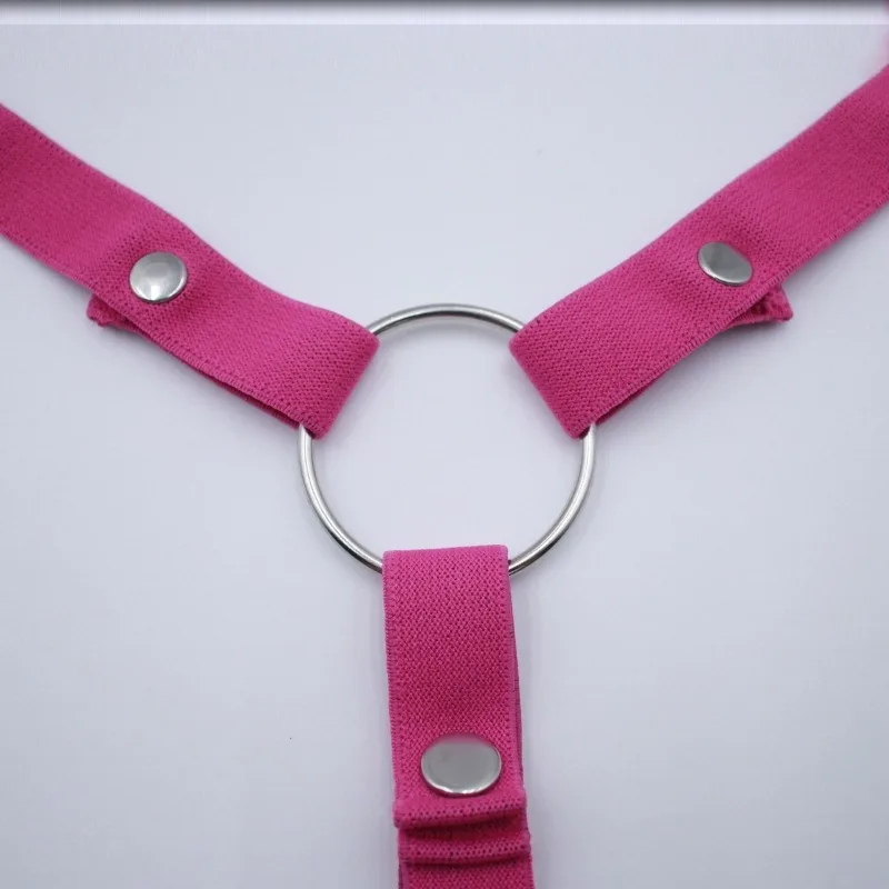 Penis Chastity Cage Male Penis Ring Chastity Cage Anti-off Device Elastic Band