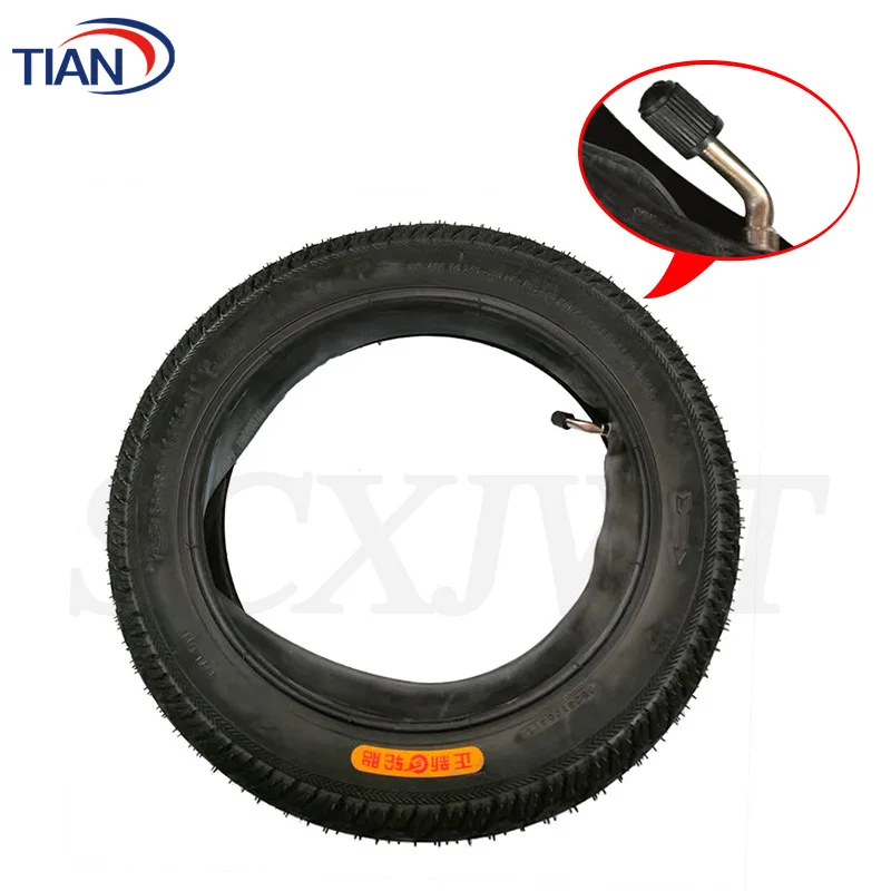 14x2.50 64-254 Pneumatic Wheel Tyre Inner Tube Fits for 14 Inch Electric Bicycle Electric Vehicle E-Bike 14*2.50 Outer Tire - Image 2