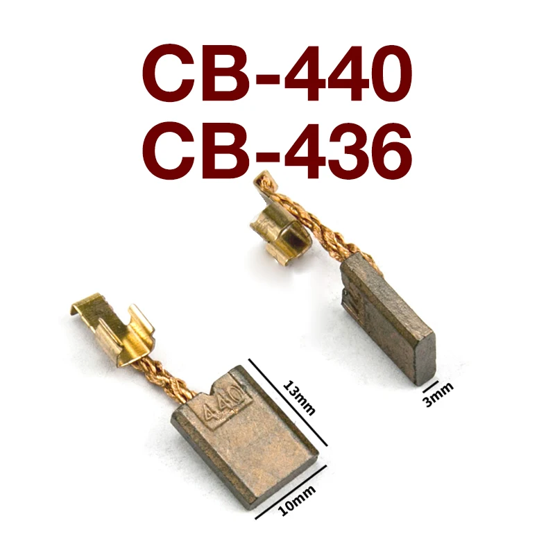 

CB-440 CB-436 Carbon Brush Accessories for Makita 18V 14.4V SFC14-A SFC18A SFC18-A SFC22-A Carbon Brush Replacement 3x10x13mm