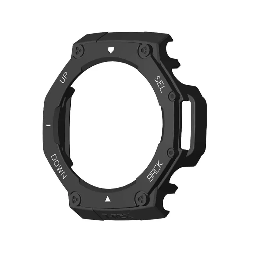 Hard PC Protective Case For Amazfit T-rex 3 Smart Watch Cover Shell Frame Bumper For Huami Amazfit T Rex 3 Protector Accessoies watch accessories,watch case,watch protective case,watch cover,watch protective cover,bumper protective case
