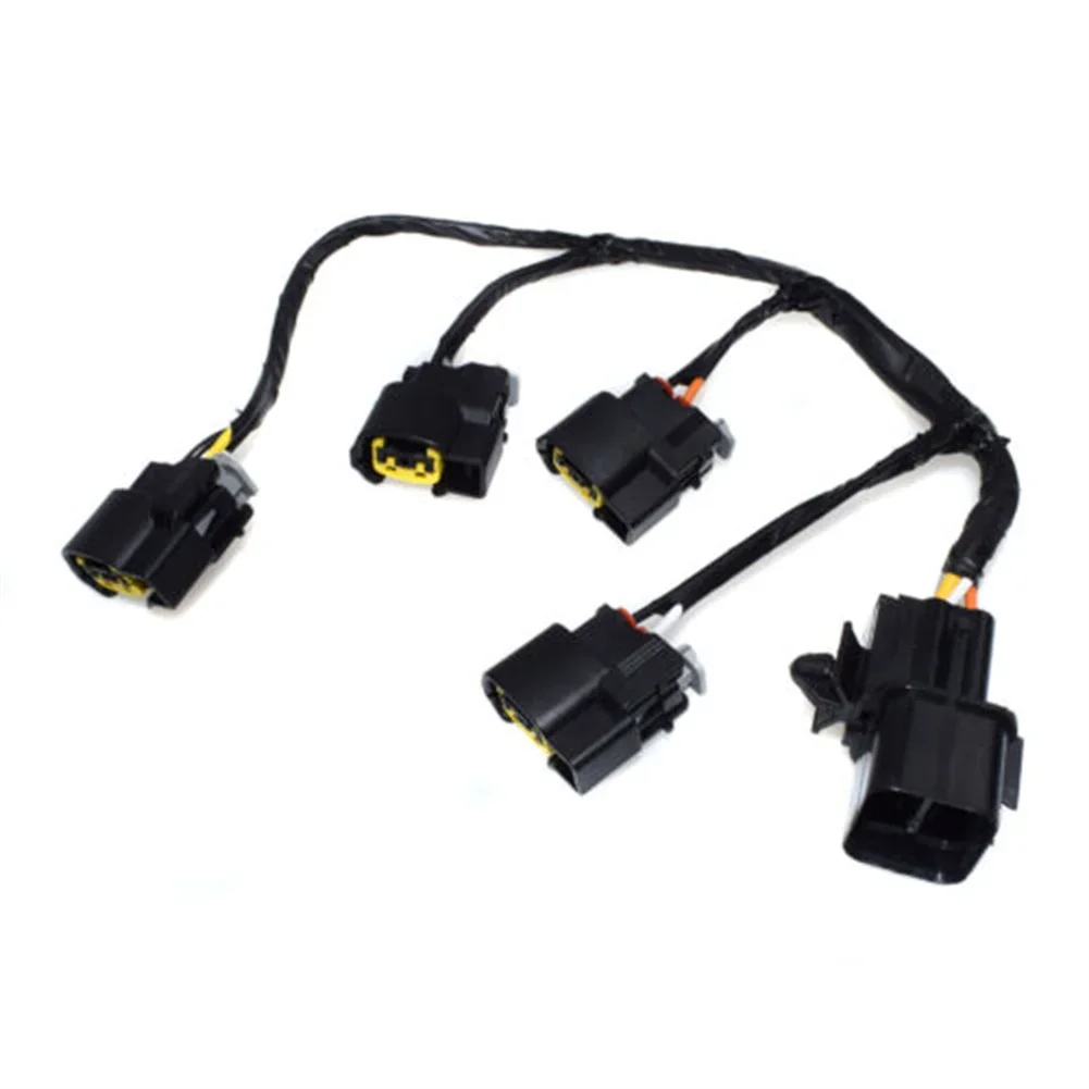 Ignition Coil Igniter Car Ignition Parts 1pc Black Car Ignition Coil Wire Harness Plug ABS 273502B000 For Kia Rio Soul 2012-2014 1.6L For Hyundai Veloster 2012-2014 1.6L
