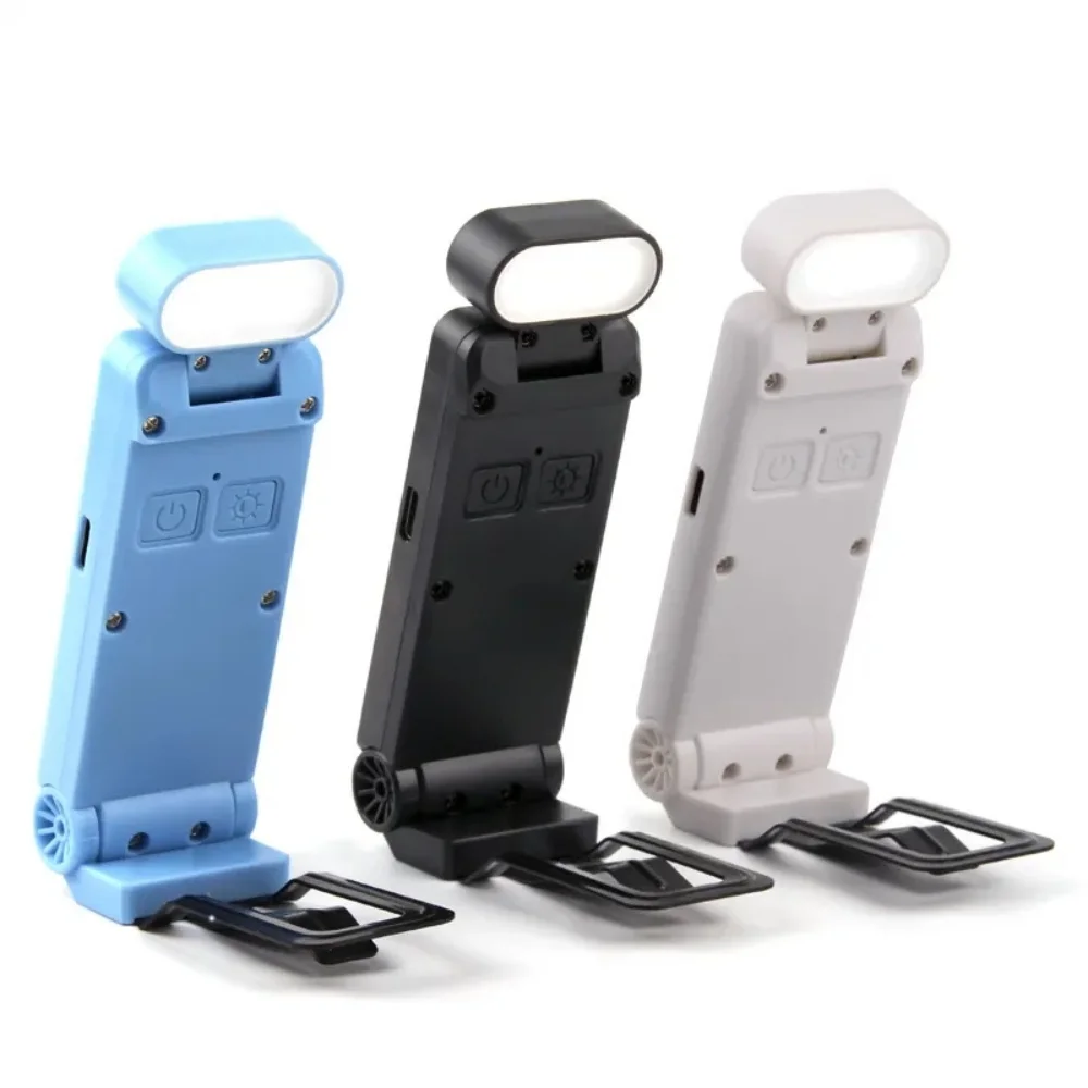 USB Charging Clip Reading Light Bookmark Light Folding Clip Book LED Reading Lamp Mini Desk Lamp Eye Protection Book led light night light book light mini led light