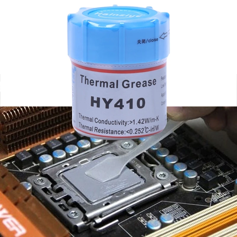 15g HY510 CPU Thermal Grease Compound Paste Heat Conductive Silicone Hardware Desktop Computer