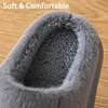 Mens  Cozy Memory Foam Scuff Slippers Casual Slip On Warm House Shoes Indoor/Outdoor Slippers Fluffy Bedroom Men Shoes 5