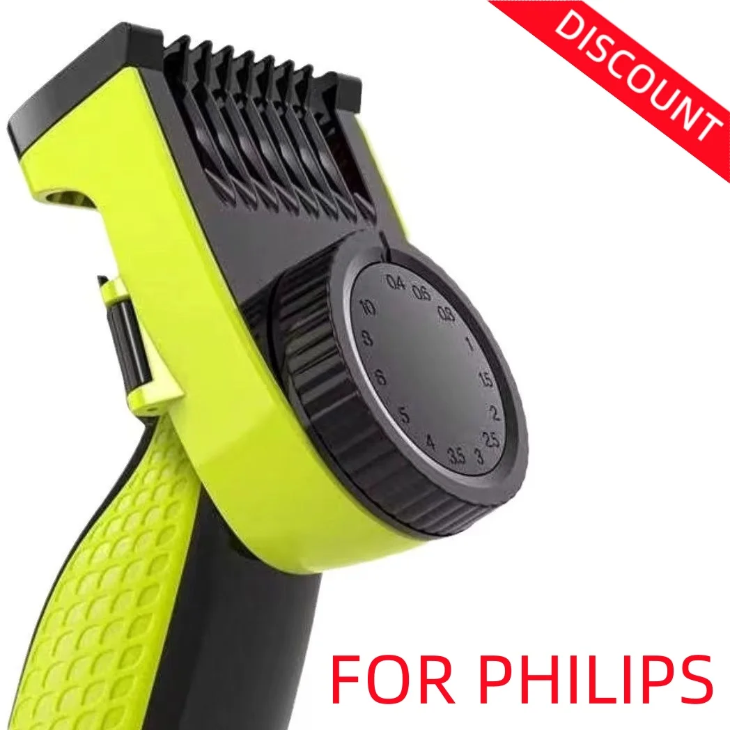 Набор с регулируемой направляющей расческой для Philips One Blade и One Blade Pro QP2520 QP2530 QP2620 QP2630 QP6510 QP6520, гибридная электрическая бритва