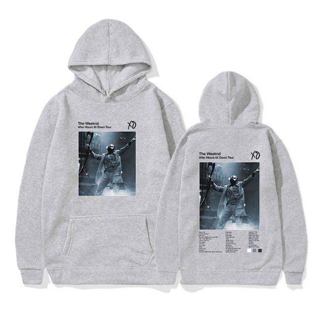 THE WEEKND XO AFTER HOURS TILL DAWN THEMED HOODIE