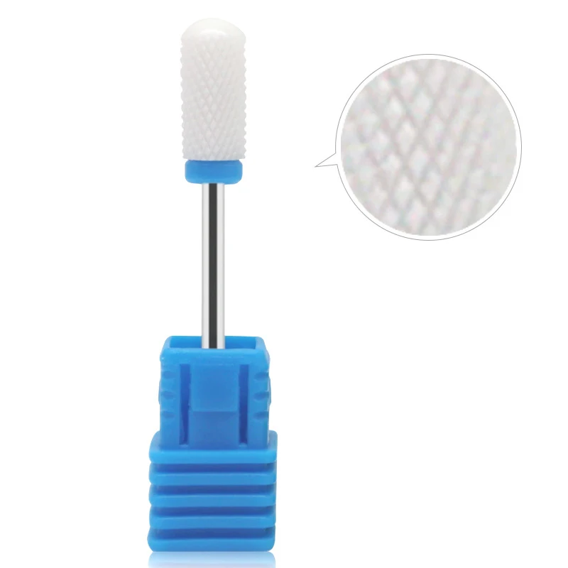 1PCS Ceramic Carbide Tungsten Nail Drill Bits For Electric Drill Manicure Pedicure Tools Nail Art Drill Machine Accessories 3