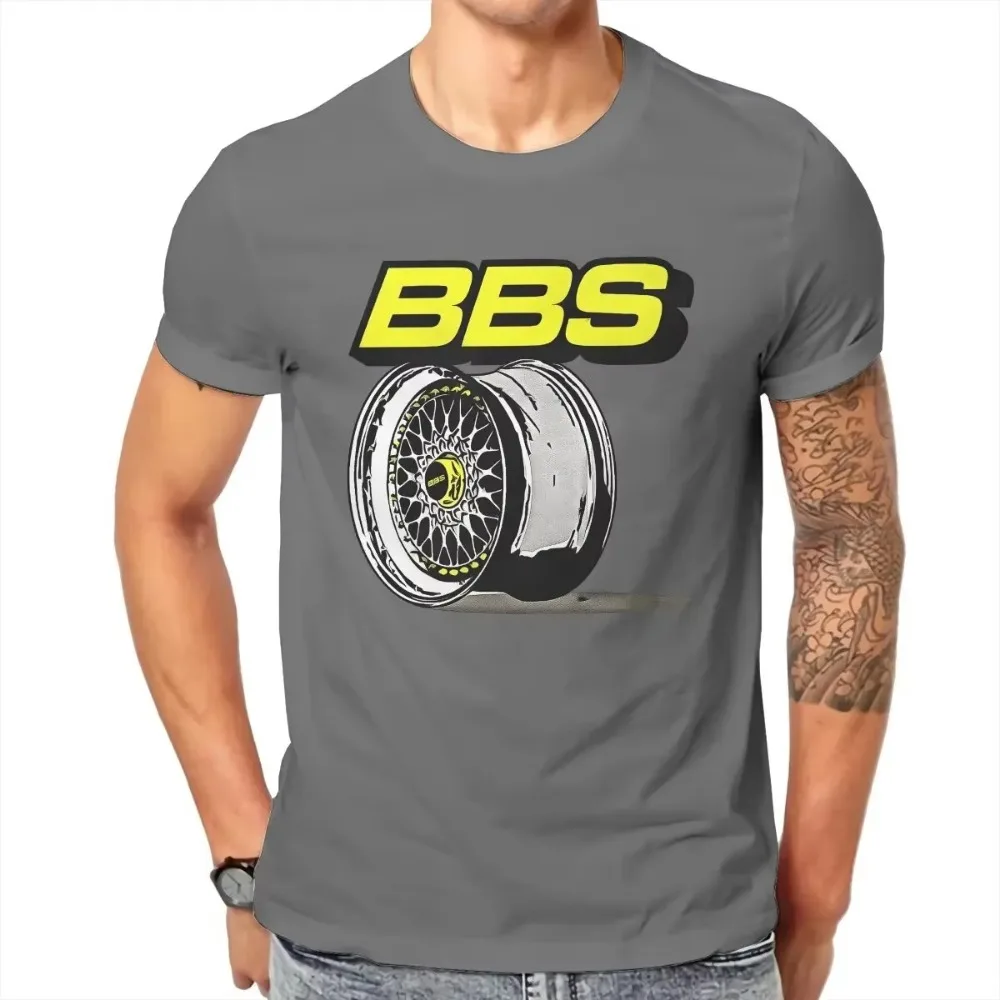 2025 Latest Bbs Racing T-shirt Men's Printed Cotton T-shirt Crewneck Short Sleeve Clothes Creative Summer T-shirt Top T-shirt 6