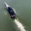 Big Boat 31.5 inch (About 80.0 cm) Large Remote Control Speed Boat for Adults Brushless Motor 70 km/h 5200mAh Dual Battery Power 2