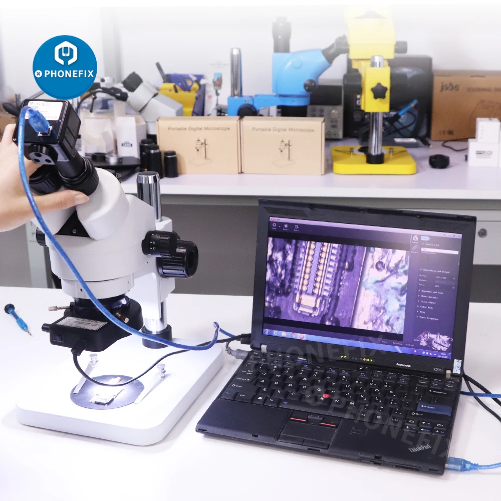 Oculare Digitale USB 5MP Per Microscopio – CMOS 1/2.5″ Con Attacco C