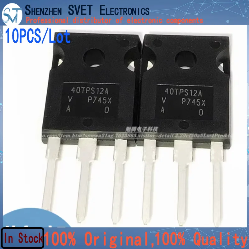 

10 шт./партия, оригинальные товары 40 tps12a TO-247 40a/1200V