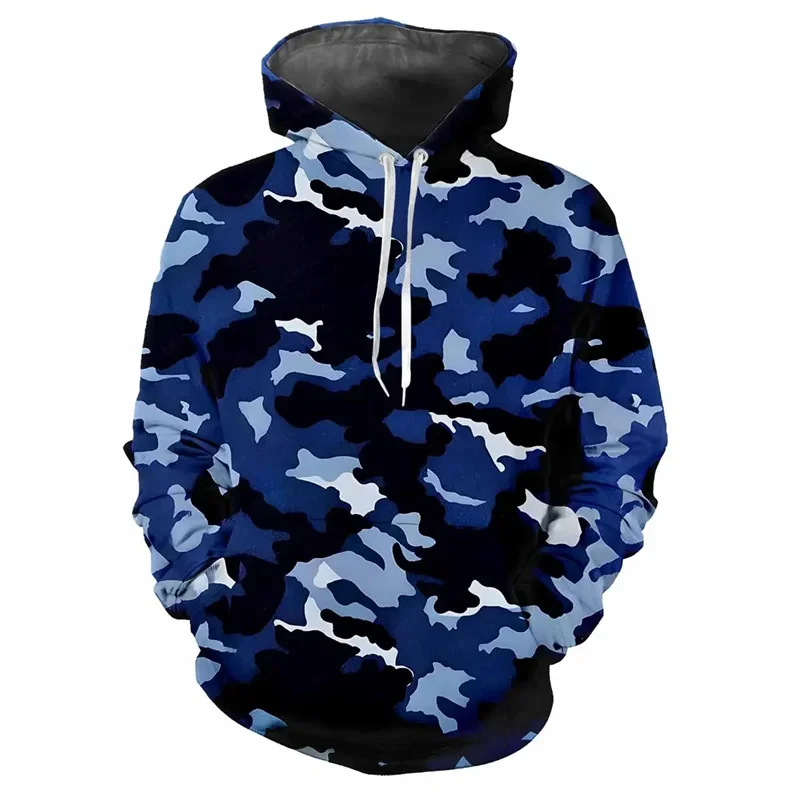thumbnail image 1 of Sudadera con capucha con estampado 3D de jungla para hombre, sudadera con patrón de camuflaje, sudadera informal de gran tamaño para deportes al aire libre, sudaderas con capucha de camuflaje para niñ, 1 of 5