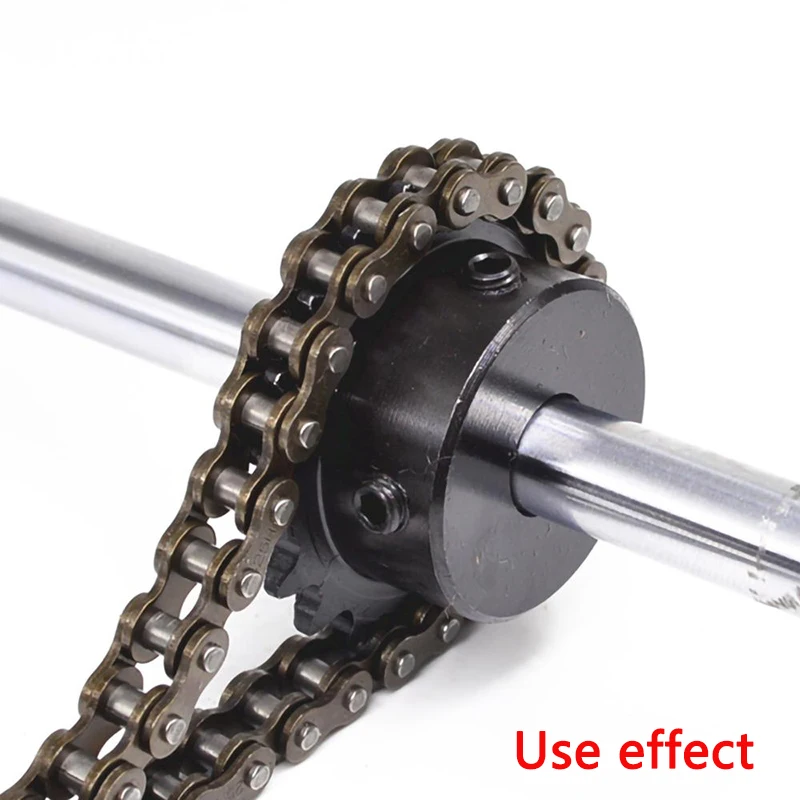 1PCS Industrial Sprocket Wheel Motor Chain Drive 10T-19T 04C Chain Gear Bore 5mm-15mm Tooth Pitch 6.35mm 45# Steel