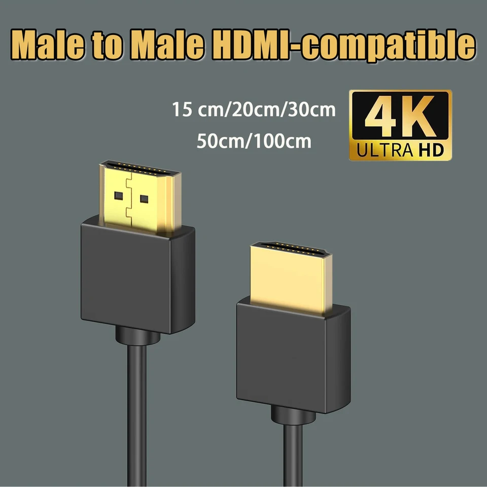 Cable Hdmi Plano Resistente Alta Definicion 2 Metros | Cuotas Sin Interés