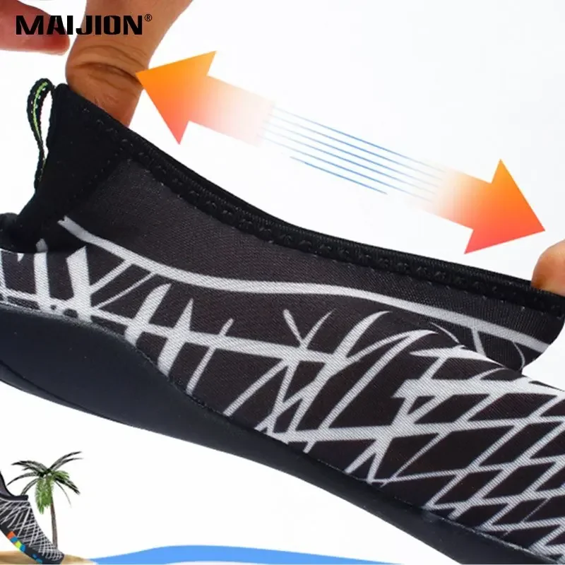 Men Women Aqua Shoes water shoes aqua shoes Sneakers Quick Dry Swimming Footwear Unisex Outdoor Breathable Upstream Beach Shoes