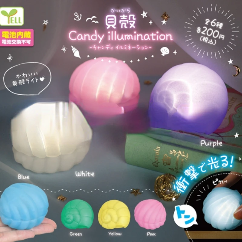 

Yell Japan Genuine Gachapon Capsule Gacha Cashapon Model Illumination Shell Lights Candy Series