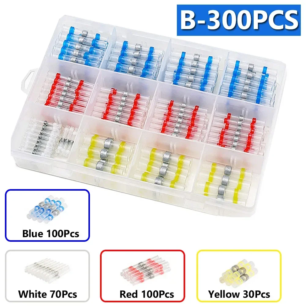 Hot Air Gun Soldering Professional 2000W Air Dryer Heater for Thermal Blower Shrink Wrapping Tools with 300PCS Wire Connectors hot air gun heat gun