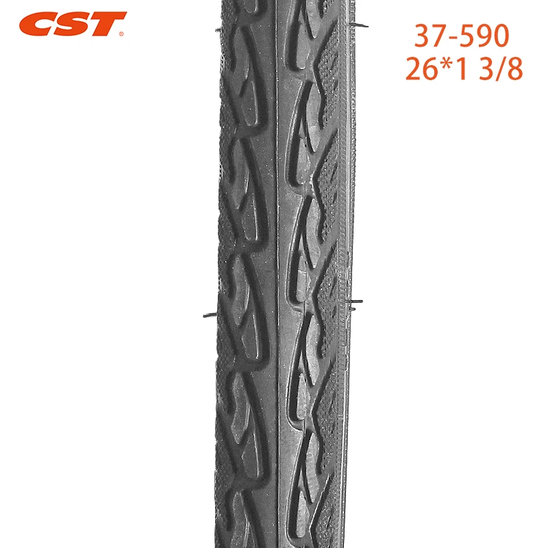 CST 26inch Bicycle Tire 26x1 3/8 C3022 Wear-Resistant Mountain Bike Pneu Bicicleta 37-590 MTB Bicycle Tyres