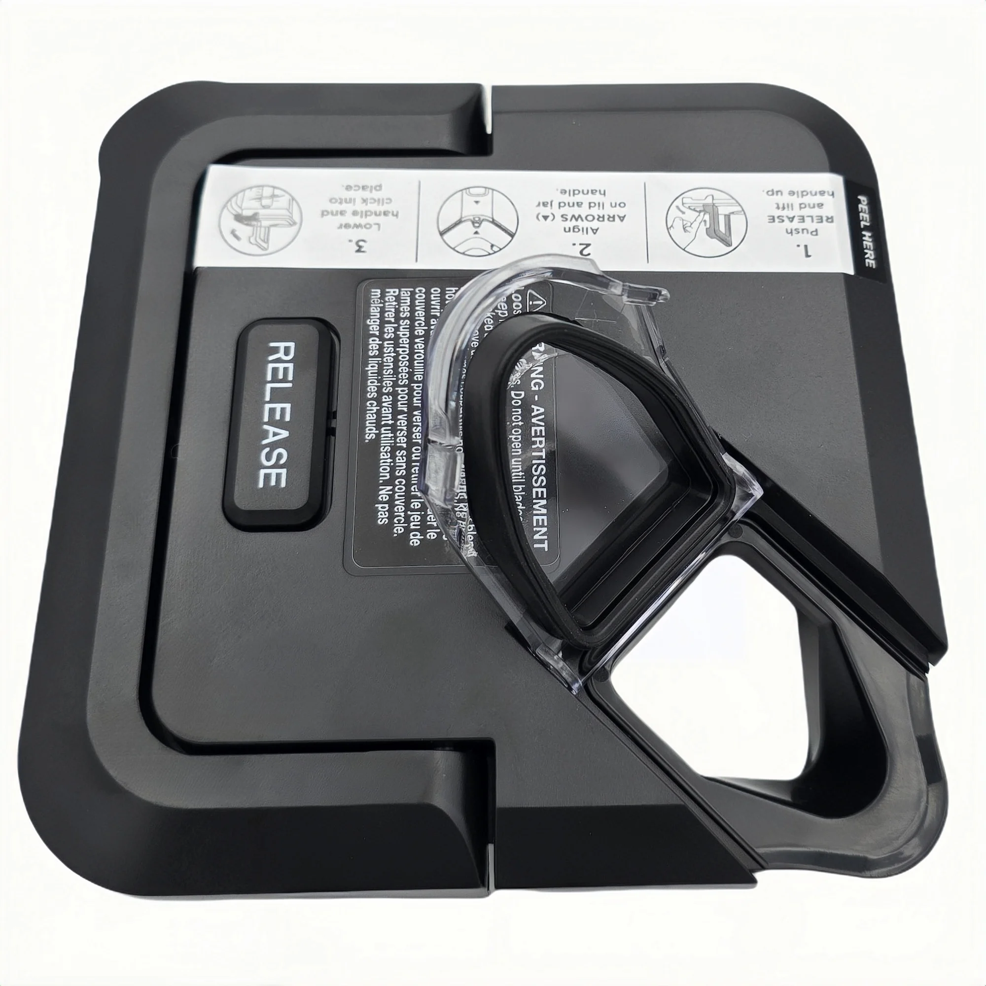 Description Picture 2 of itemLocking Lid Parts Accessories For Ninja Blender 72Oz XL Pitchers, Square Top Cover For BL610 BL710WM BN701 ( ONLY Lid )