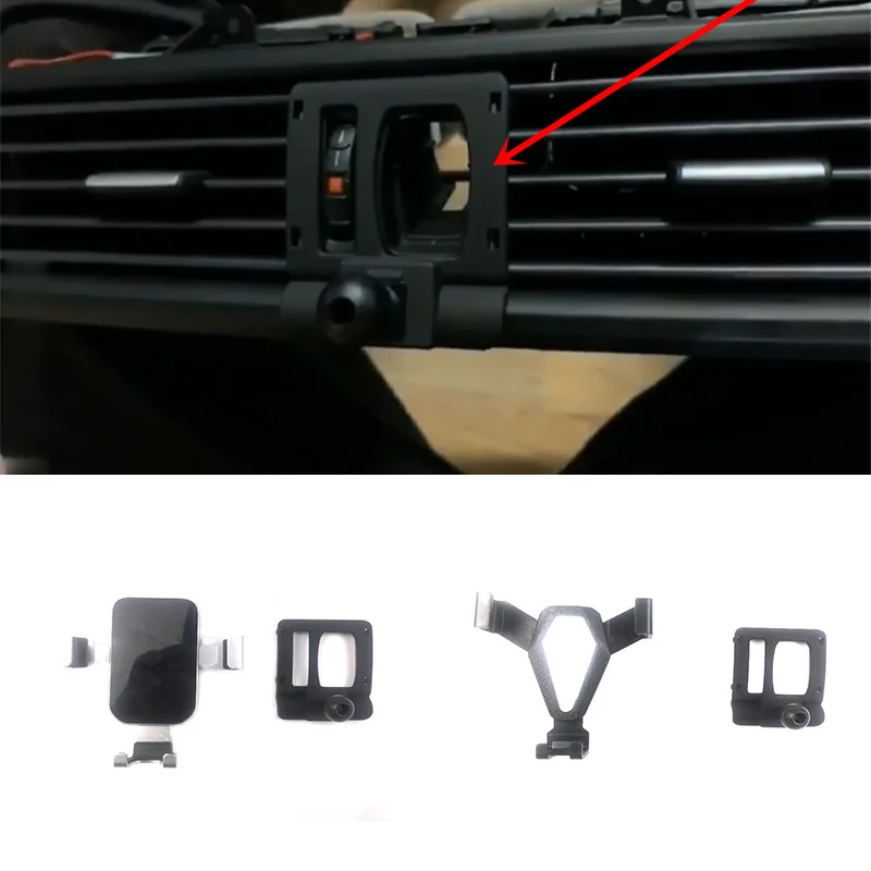 

1Lot For 2011-2016 BMW 525i 530i 540i F10 Plastic Material Special Car Phone Holder Rack Stand Weight Linkage Structure