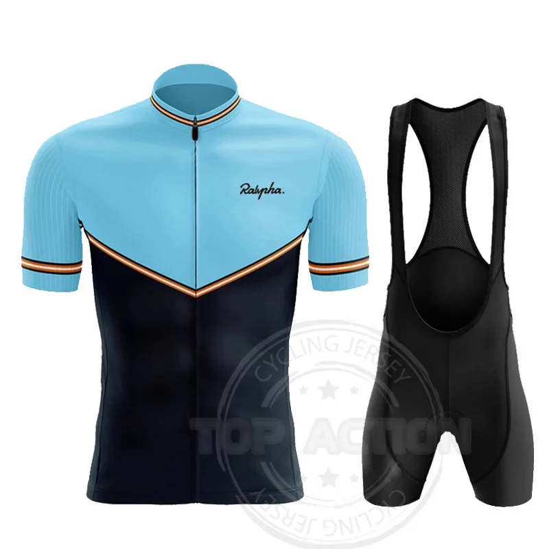 Ralvpha 2022 Mannen Racing Fietsen Suits Triathlon Jerseys Quick Dry