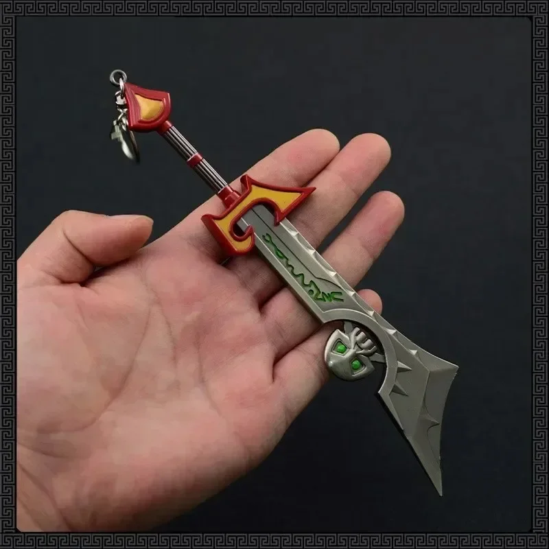 18cm World of Warcraft Corrupted Ashbringer Magni Bronzebeard Tirion Fordring Metal Game Peripheral Blade Model Gift Toys Boys 4