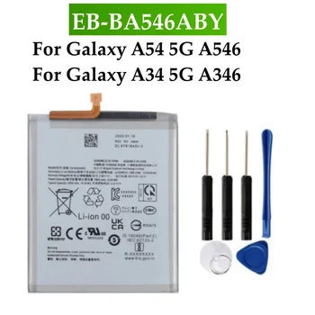 Batteria EB-BA546ABY da 5000 mAh per batterie Galaxy A54 5G A546/Galaxy A34 5G A346 + strumenti