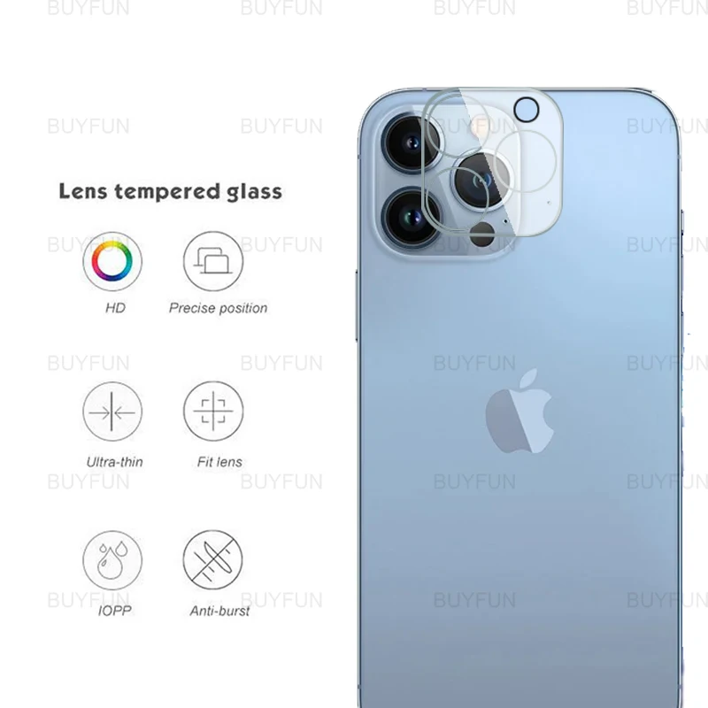 iphone 12 Mini camera lens protector For iPhone 13 Pro Max 3in1 Hydrogel Film Screen Protector For Apple iPhone 13 12 11 Pro Max iphoe 13mini 12mini Back Camera Film iphone lens protector