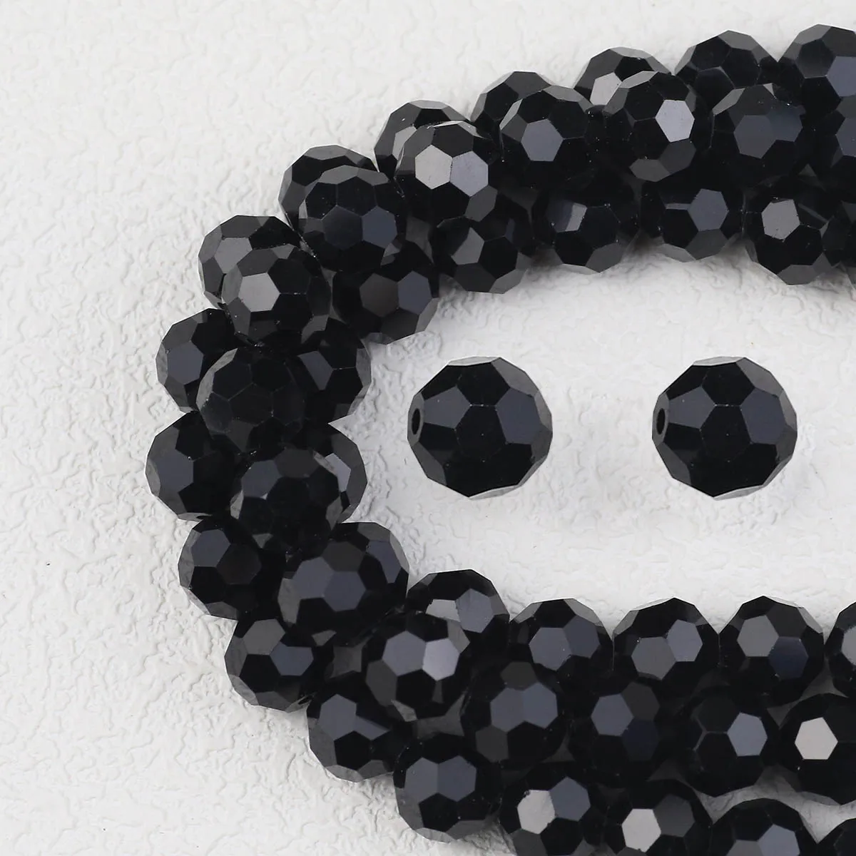 Huisipool 200pcs Glass Beads For Jewelry Making - 8mm Round Spacer Beads In 10 Colors - View #14