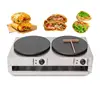 Electric Double Crepe Maker High Quality Stainless Steel Crepe Makers 1