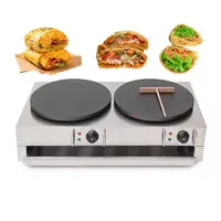 Electric Double Crepe Maker High Quality Stainless Steel Crepe Makers 1