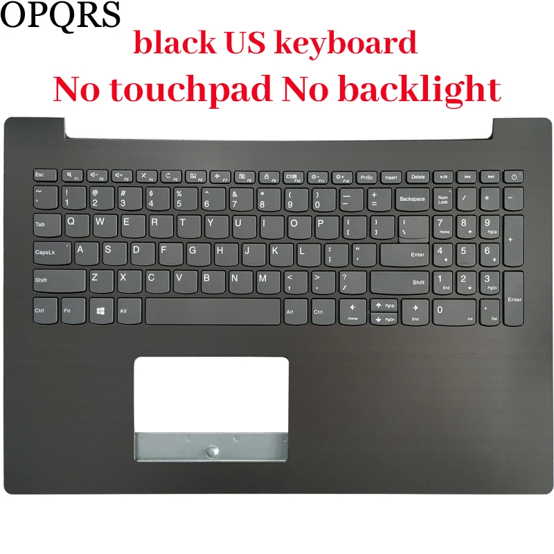 Teclado para Notebook com Tampa Superior de Palmrest Lenovo Ideapad 33015ikb 330-15igm 330-15ast 330-15 Russo Eua Reino Unido Espanhol Francês - Imagem 4