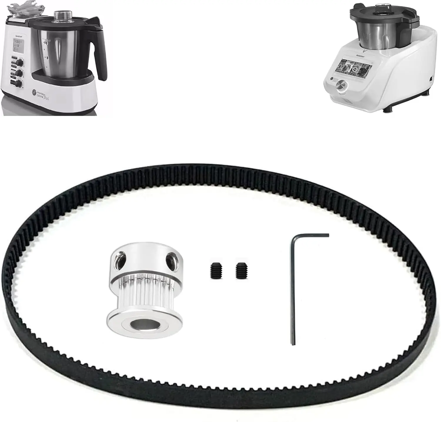 Porte-lames, engrenage, base lames, embrayage compatible pour Monsieur Cuisine Connect et Smart, Silvercrest, pièce 5 dents Porte-lames, engrenage, base lames, embrayage compatible pour Monsieur Cuisine Connect et Smart, Silvercrest, pièce 5 dents