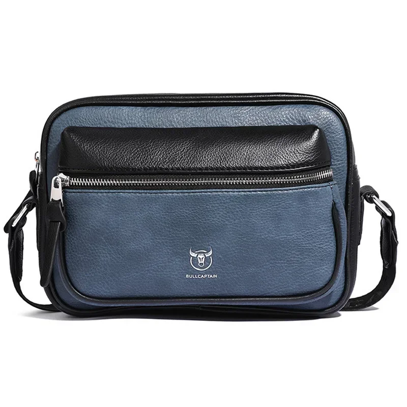 

New shoulder bag husband crossbody bag men's fashion Top quality silicone leather iPad tablet messenger bag