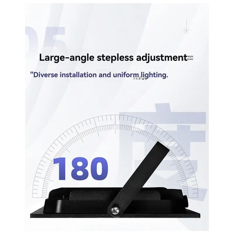 ABAH-200W 야외 LED 투광등 200W 방수 야외 조명 차고 체육관 거리 벽면용 고출력 스포트라이트