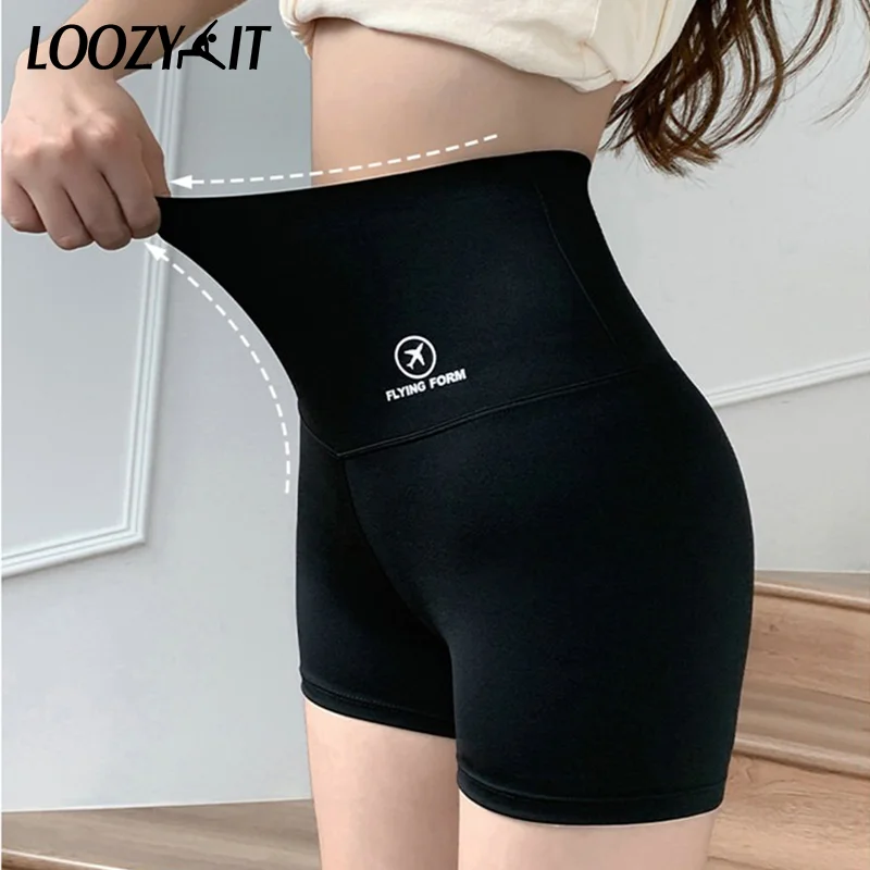 NewHighWaistYogaShortsFemaleTightCyclingShortsGymShortsWomen