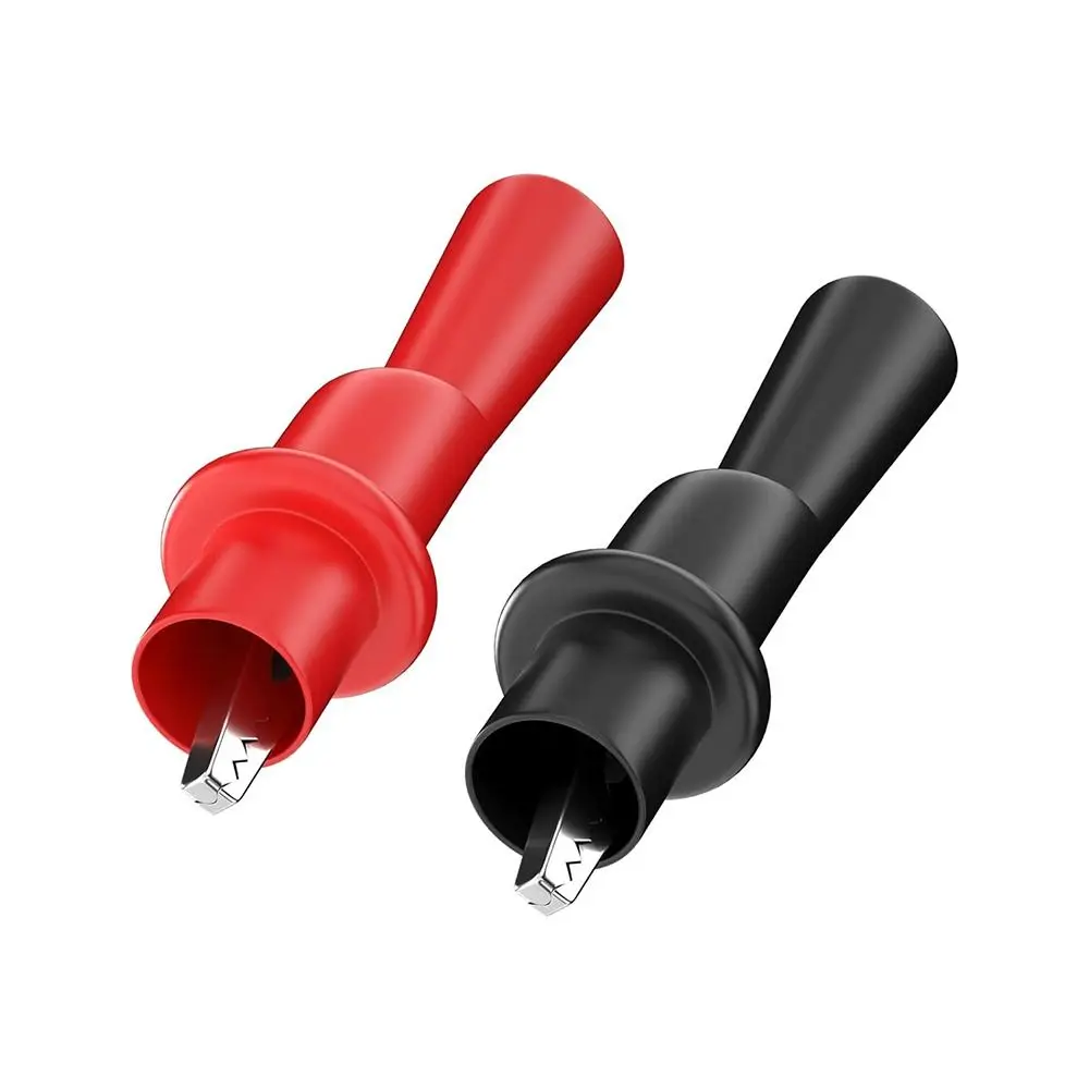 1 Pair Alligator Crocodile Test Clip Clamp for Multimeter Tester Probe Electrical Clamp for Testing