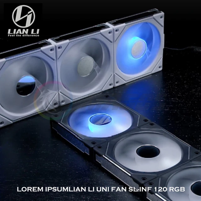 인피니티 미러로 PC를 밝히는 LIAN LI UNI 팬 SL-INF