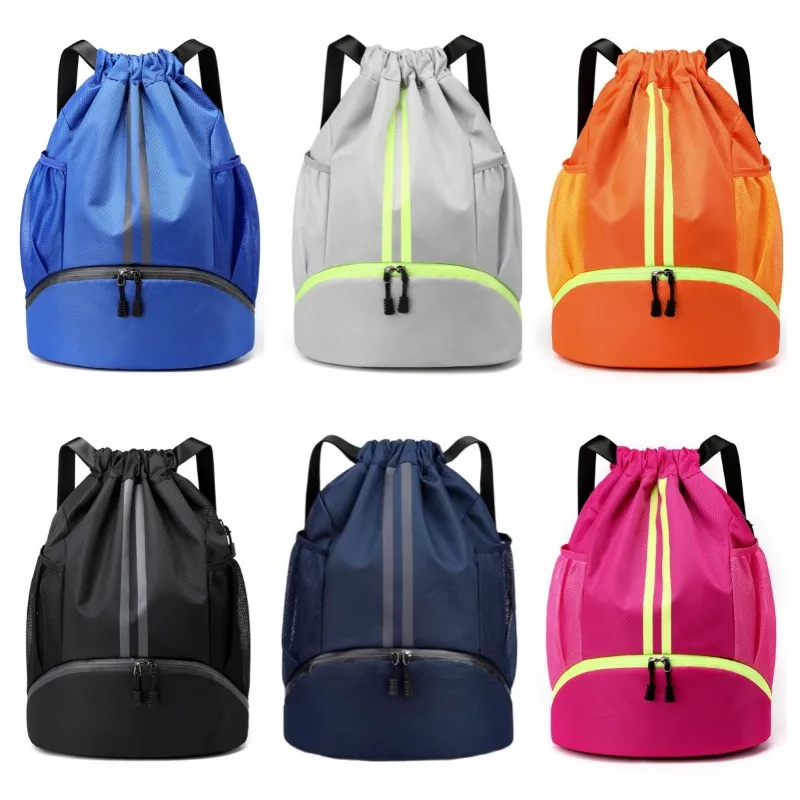 

Drawstring Backpack Multifunctional Waterproof Outdoor Mountaineering Sports Bag Dry and Wet Separation Travel Backpack Unisex