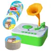 Children's Phonograph Story Music Player Music Box Storyteller Gramophone Sensory Storytelling Toys For 3 Years Boys Girls 1