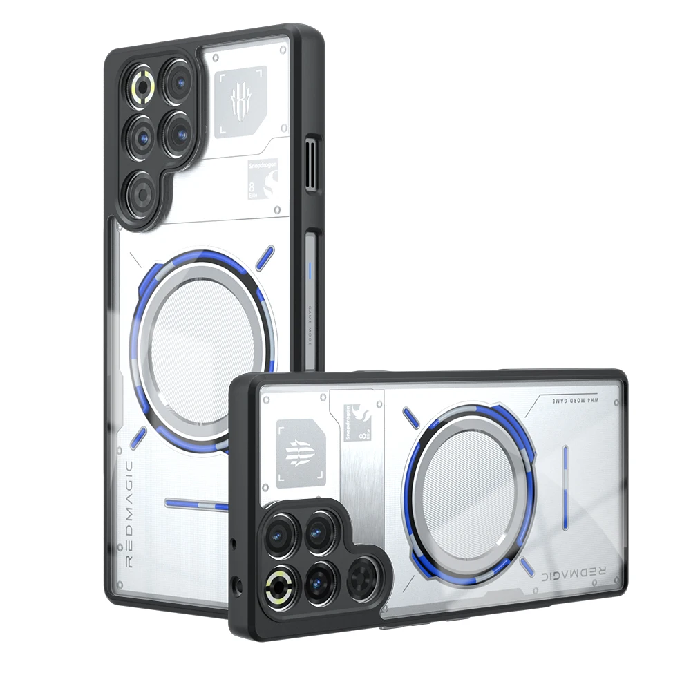 ZTE Nubia RedMagic TPU Border Anti-Drop Case with Integrated Button and Airbag Protection