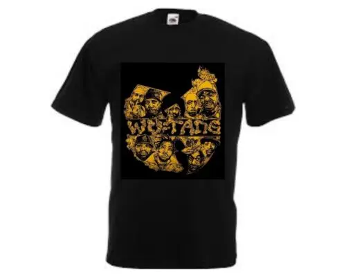 

Футболка-мужская и женская-WU TANG CLAN-вечная-хип-хоп-рэп-рубашка!