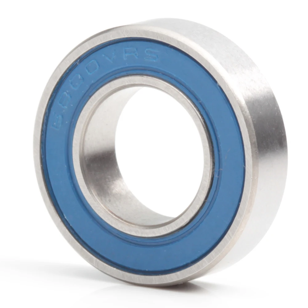 Bicycle Ball Bearing Bike Headset Bearings Bicycle Wheel Hub Bearings 6800 VRS MAX Bearings 10*19*5mm 4 PCS Bike Pivot Chrome Steel Blue Sealed with Grease 6800LLU Cart Full Balls Bearing