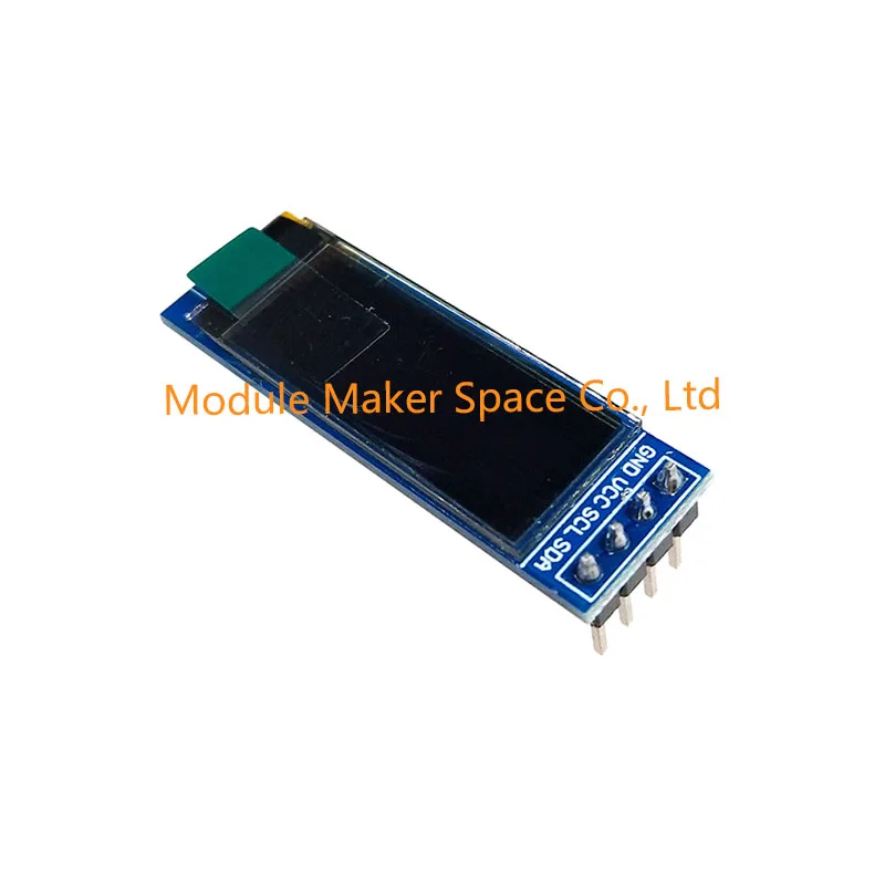 รูปสินค้า โมดูล OLED 128x32 หน้าจอแนวตั้ง I2C สำหรับ Arduino