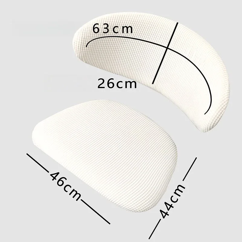 Elastic Solid Wood Dining Chair Cover Backrest Chair Covers Room Chair Slipcover For Office Dining Table Chair Protector Case 6