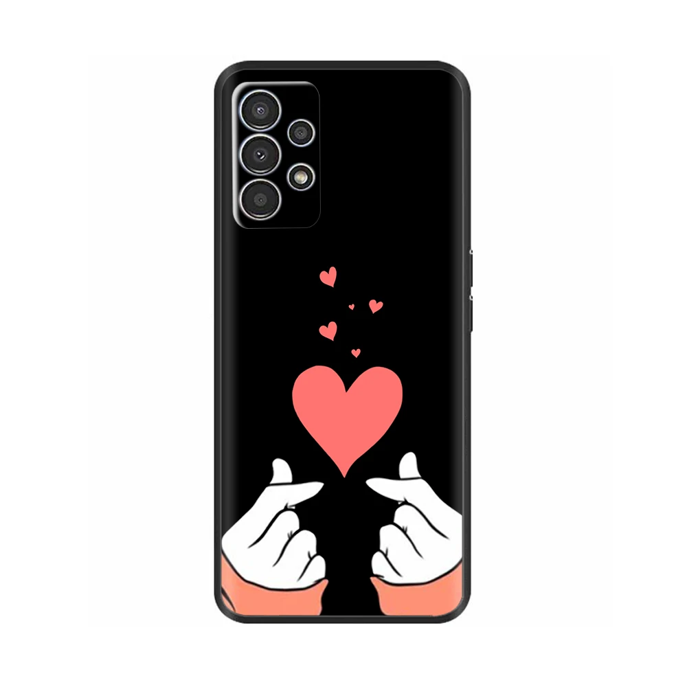 Black Shockproof Silicone Phone Case - Soft Protective Back Cover