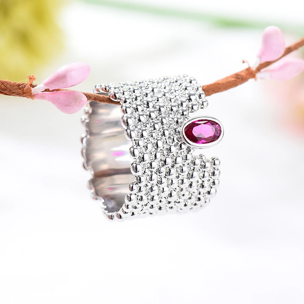 Missvikki Luxury Charm Original Design Ring for Noble Bridal Wedding Women Shiny Stone Party Show Engagement Anniversary Jewelry