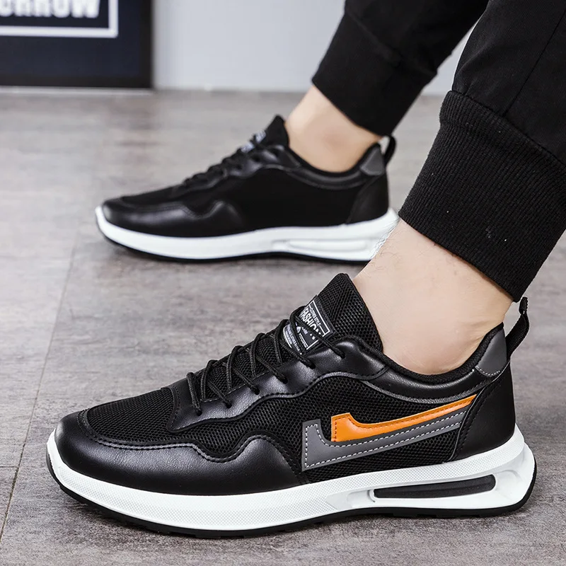 

Men Shoes Casual Male Sneakers Platform Leather Outdoor Walking Tennis Fashion Designer Luxury Loafers Student Summer Flat