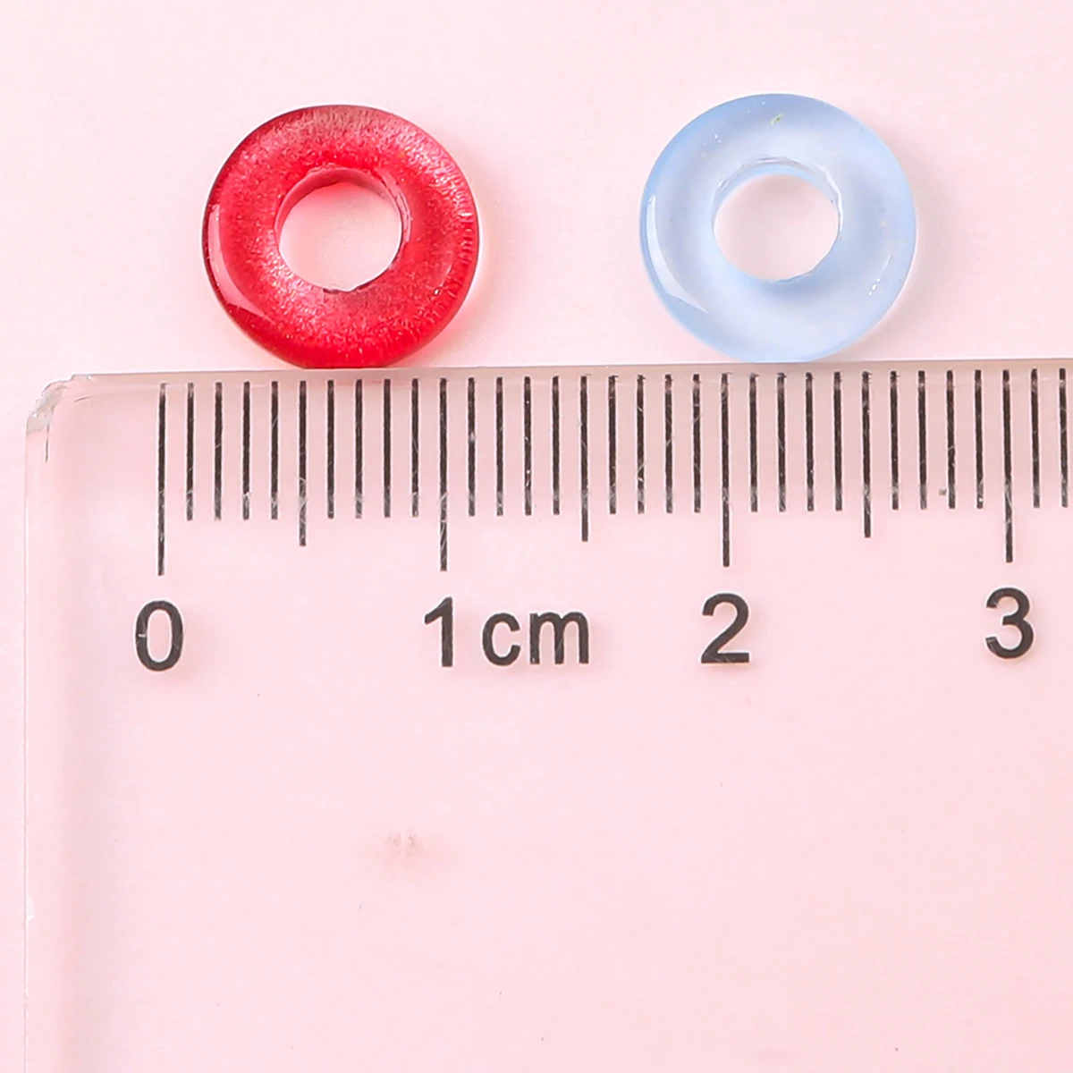 랜덤 혼합 색상 유리 안전 버클, 독특한 루즈 비즈, 수제 DIY 제작 쥬얼리 목걸이 귀걸이 액세서리, 20 개, 60 개